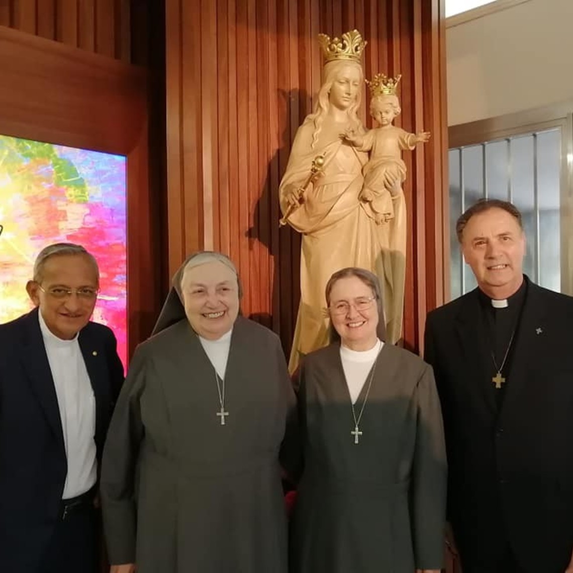 Mother Chiara and group