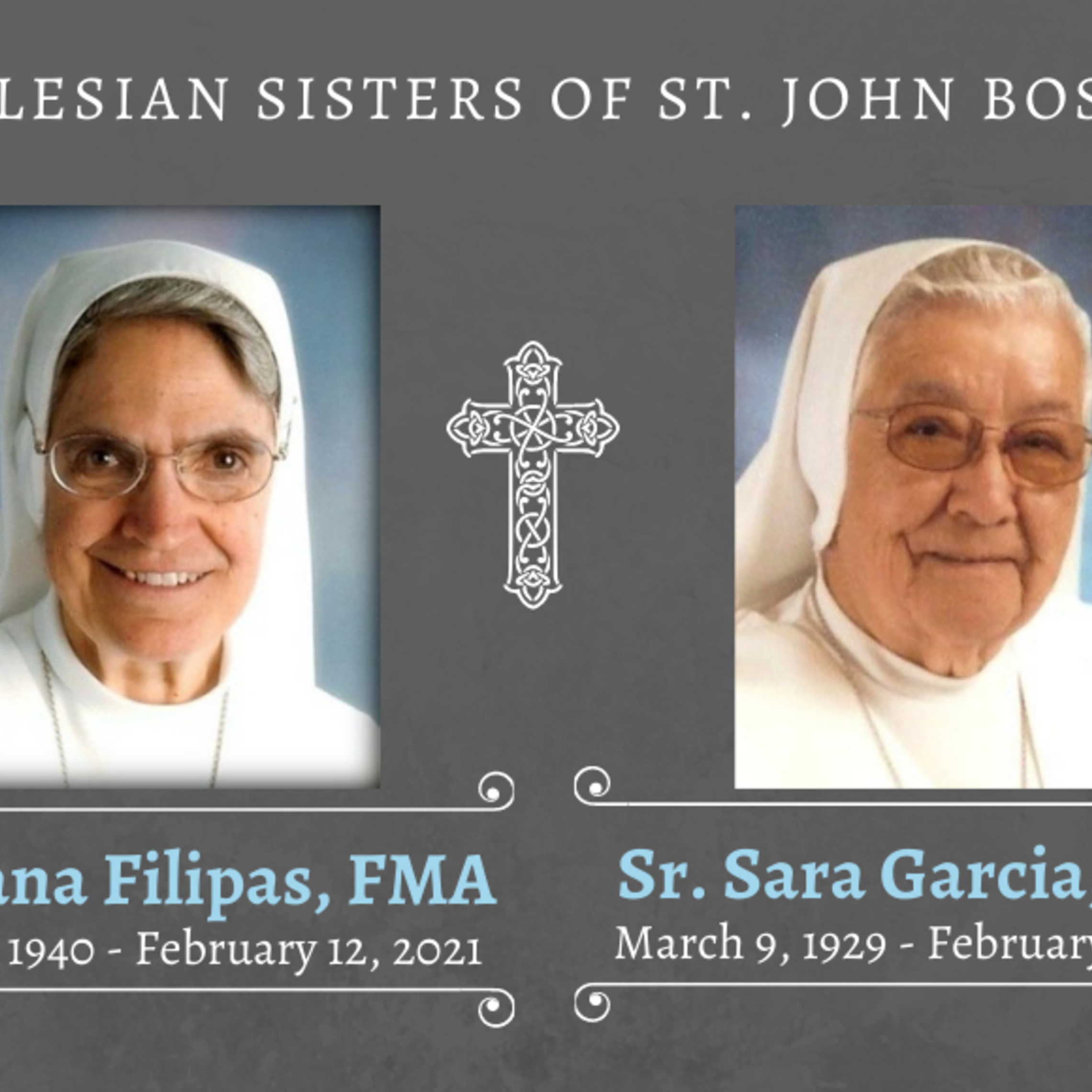 Sr. Diana Filipas Fma August 5 1940   February 12 2021 2