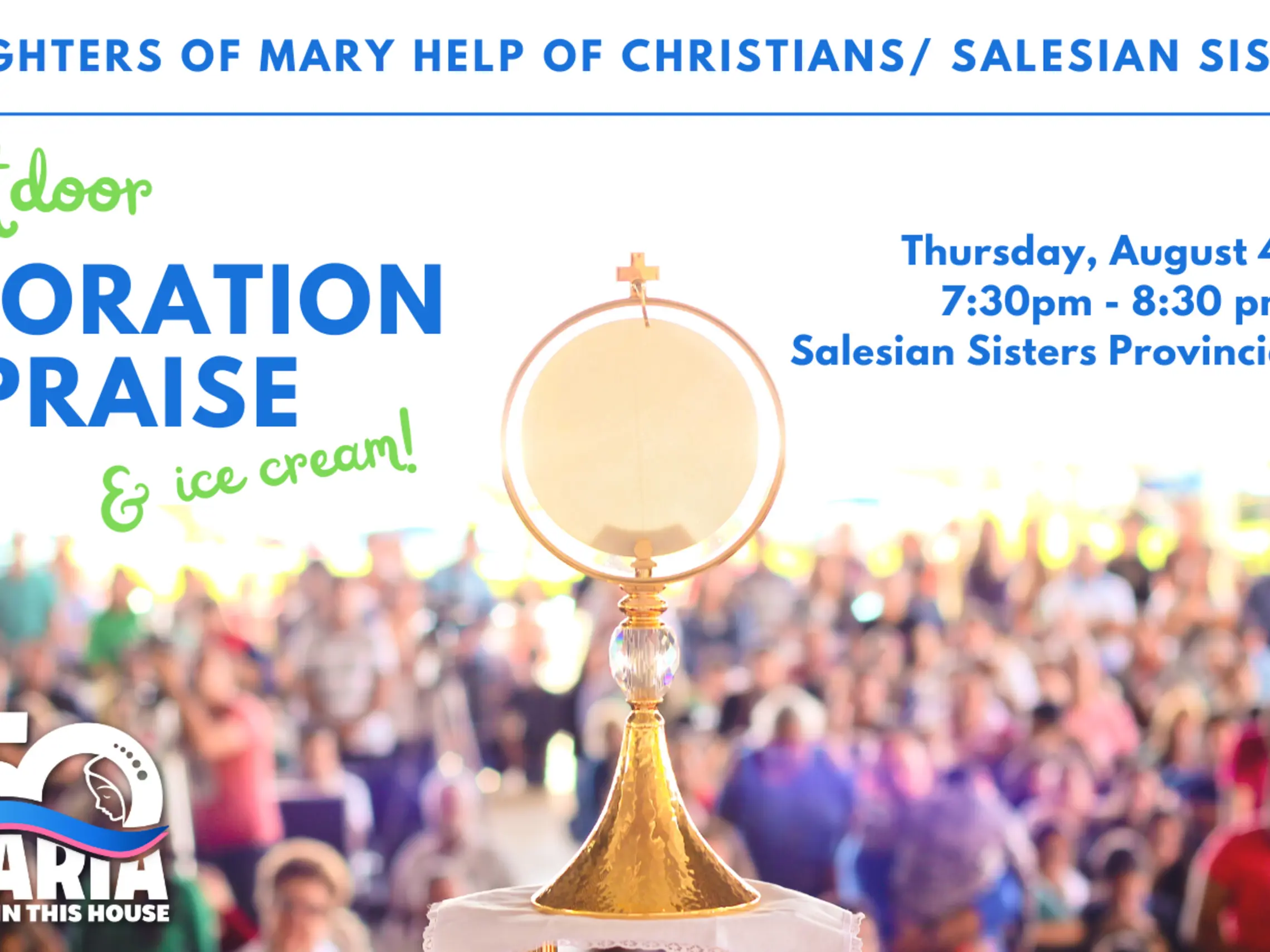 Outdoor Adoration Aug. 4
