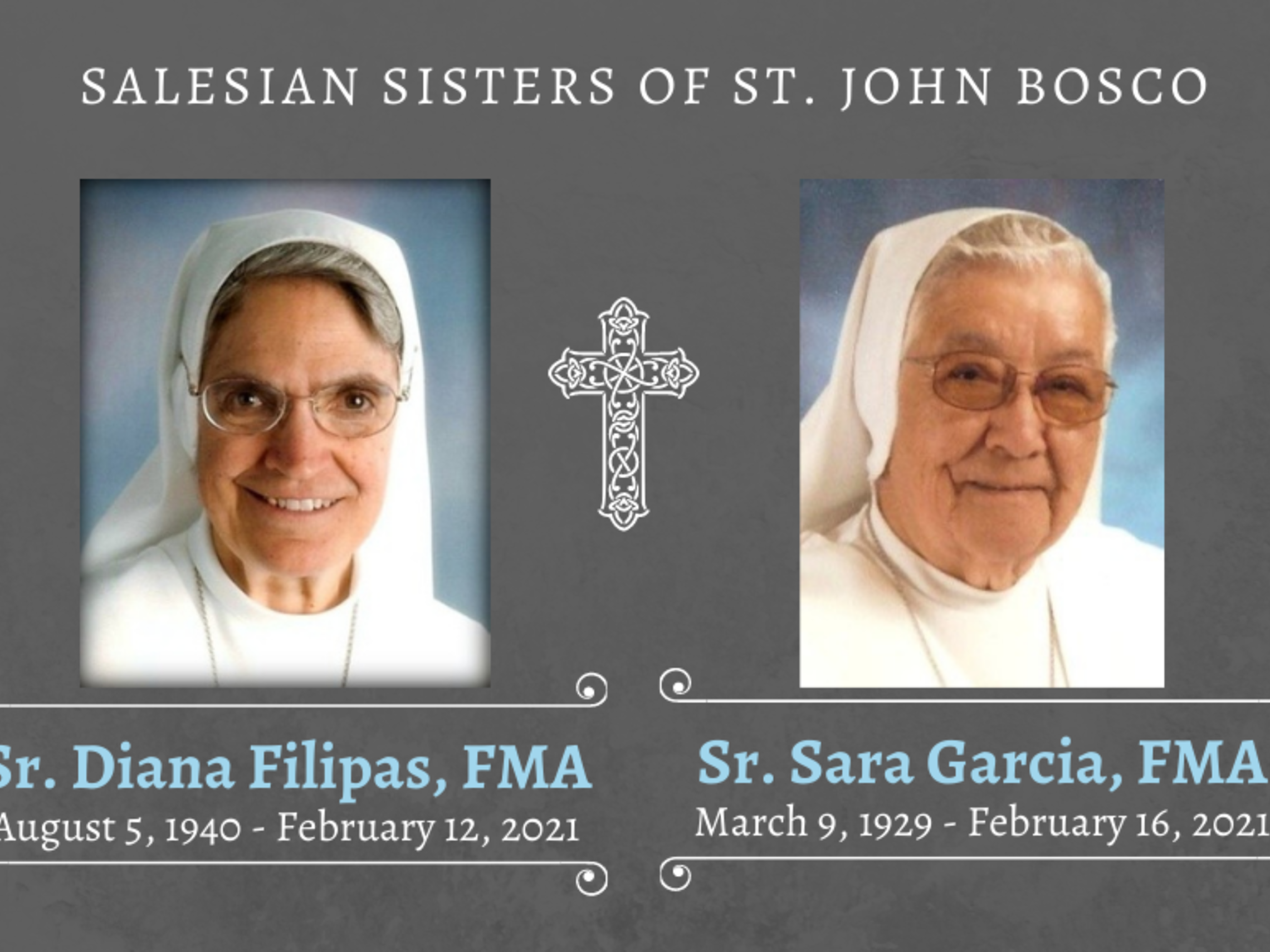 Sr. Diana Filipas Fma August 5 1940   February 12 2021 2